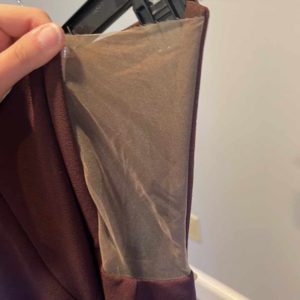 NWT Nookie Scandal Brown Strapless Midi Dress size XS - Picture 11 of 13